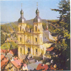 Die Basilika in Gößweinstein von Balthasar Neumann, ein Kunstgenuss in der Fränkischen Schweiz